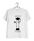 Science Nerd Biology Graduated Cylinder Custom Printed Graphic Design T-Shirt for Women